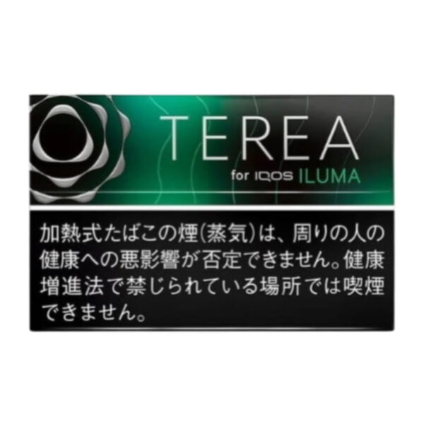 TEREA Black Menthol carton, Japan edition — 10 packs of 20 sticks