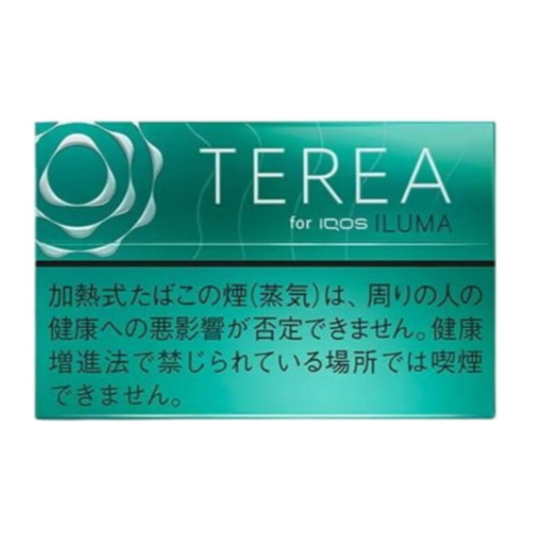 TEREA Menthol carton, Japan edition — 10 packs of 20 sticks