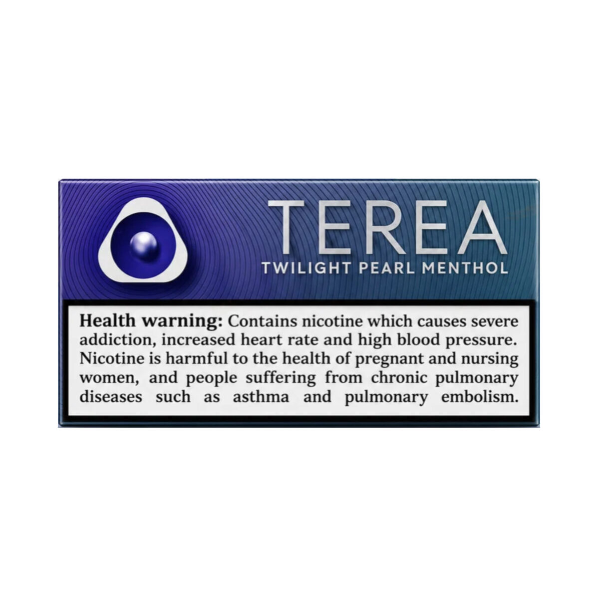 TEREA Twilight Pearl Menthol carton, Italy edition — 10 packs of 20 sticks