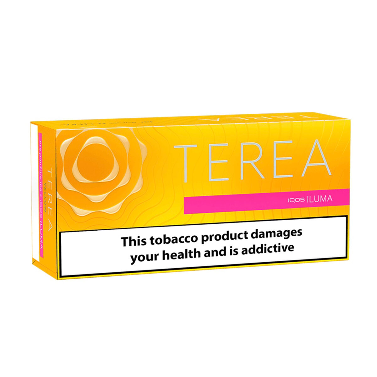 TEREA Yellow carton, Swiss edition — 10 packs of 20 sticks
