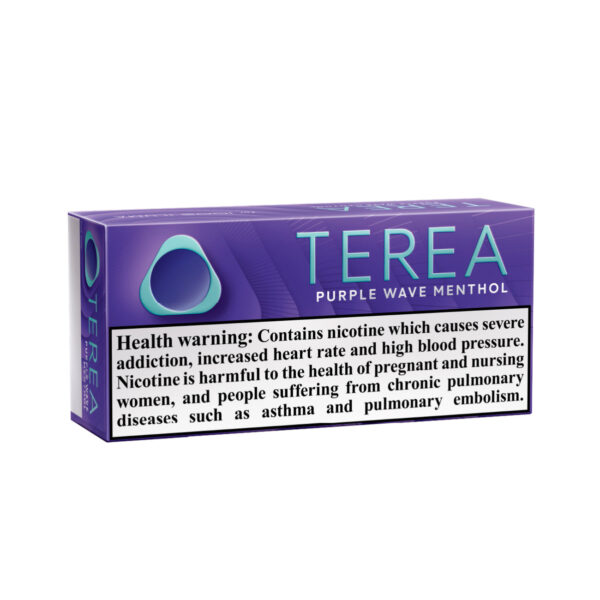 TEREA Purple Wave Menthol carton, Italy edition — 10 packs of 20 sticks