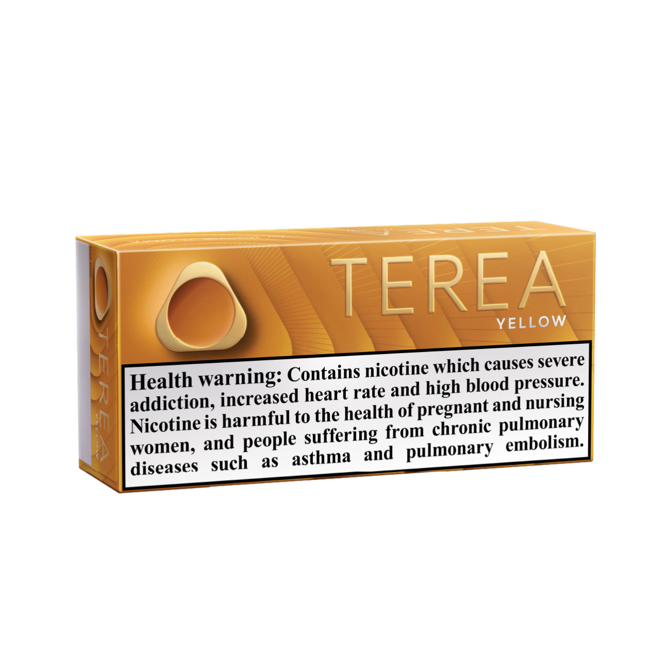 2E94E3C6-F648-4351-9F5A-4FB89B246655 TEREA Yellow carton, Italy edition — 10 packs of 20 sticks