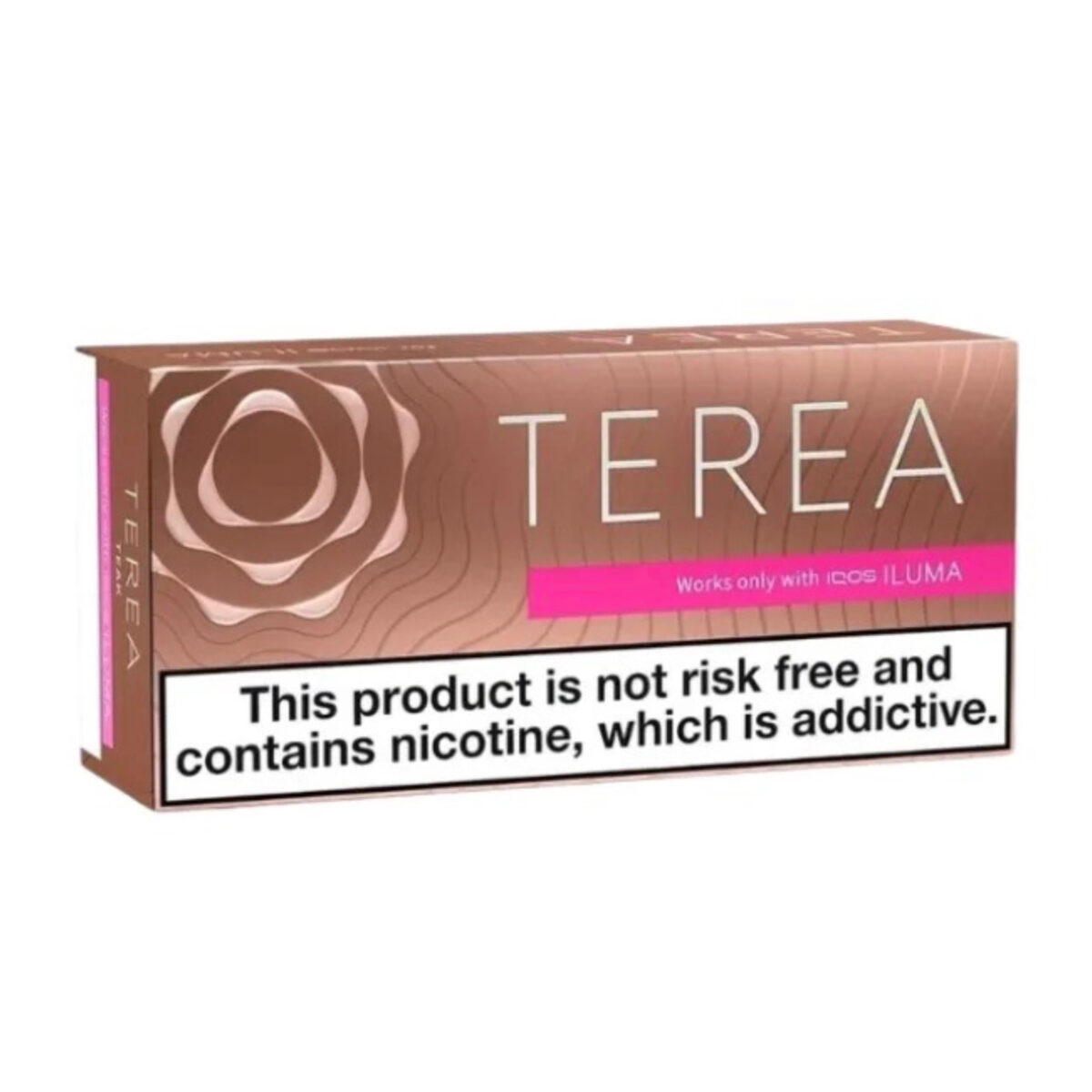 TEREA Teak carton, Swiss edition — 10 packs of 20 sticks