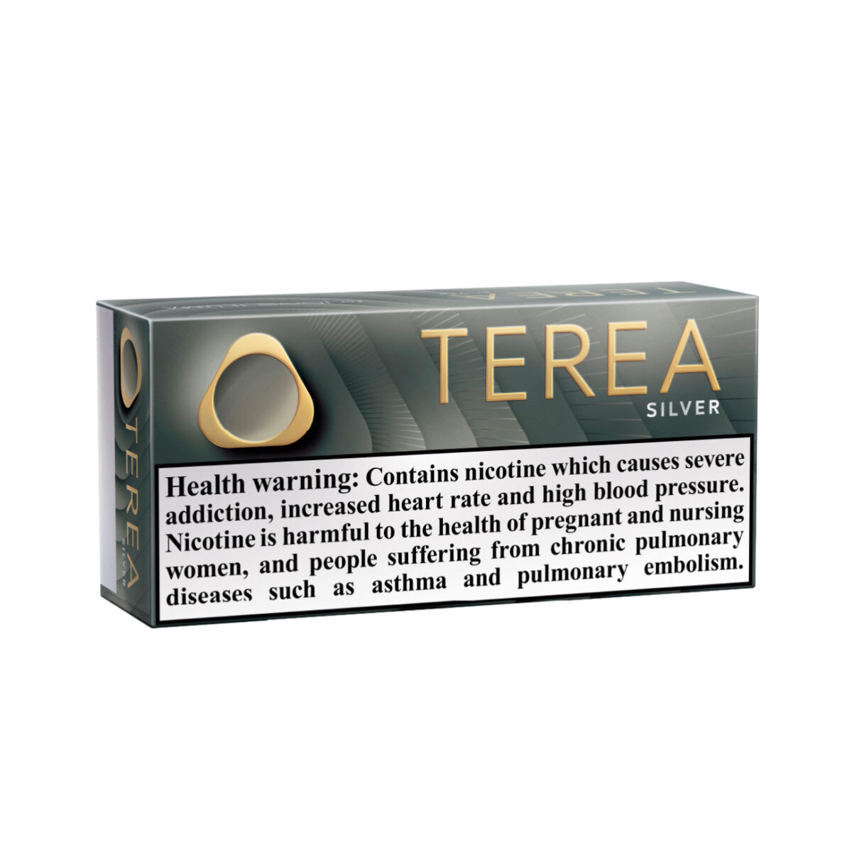 TEREA Silver carton, Italy edition — 10 packs of 20 sticks