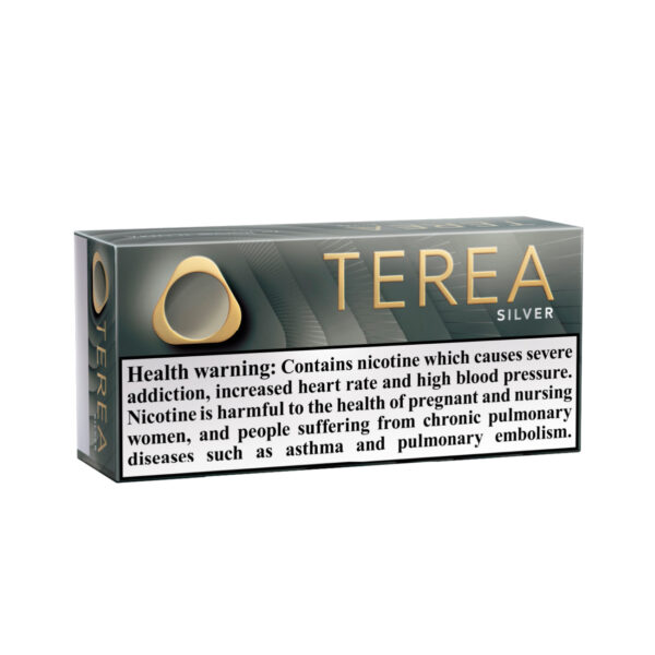 TEREA Silver carton, Italy edition — 10 packs of 20 sticks