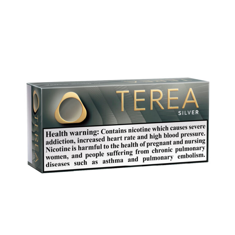 TEREA Silver carton, Italy edition — 10 packs of 20 sticks