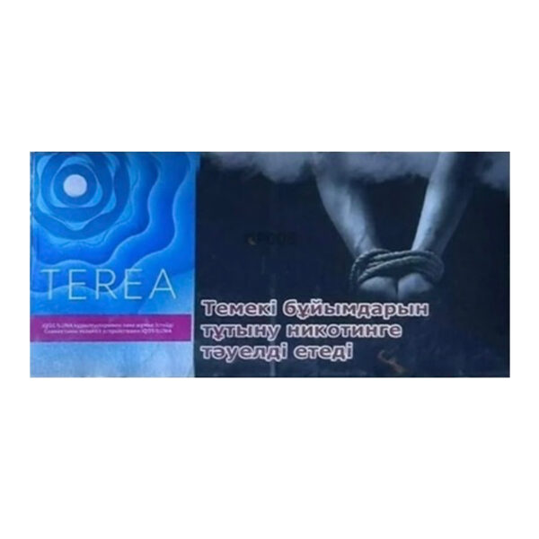 TEREA Tidal Pearl carton, Uzbekistan edition — 10 packs of 20 sticks