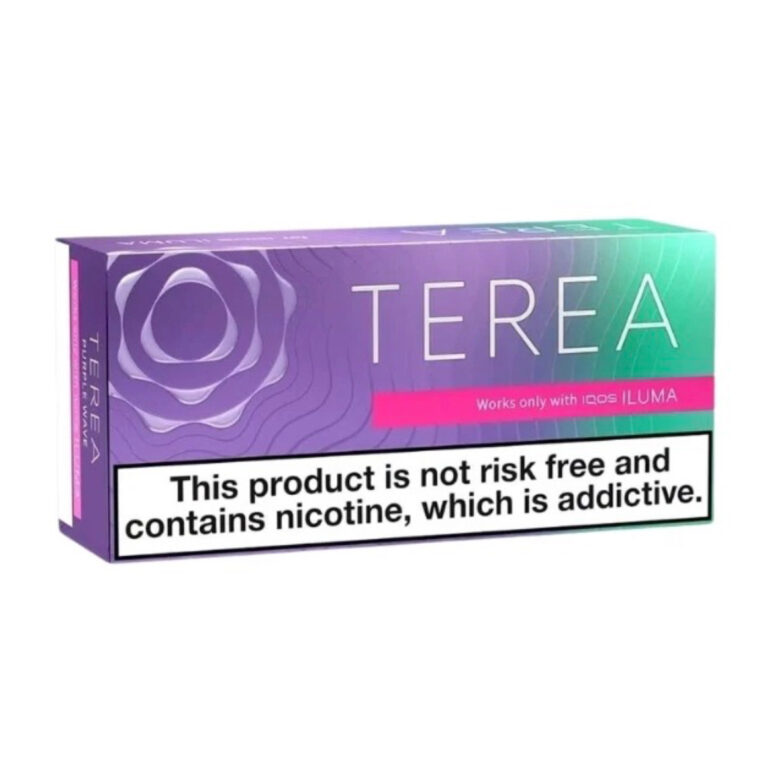 TEREA Purple Wave carton, Switzerland edition — 10 packs of 20 sticks