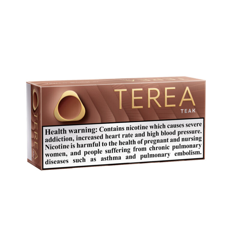 TEREA Teak carton, Italy edition — 10 packs of 20 sticks