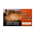 TEREA Summer Wave carton, Uzbekistan edition — 10 packs of 20 sticks