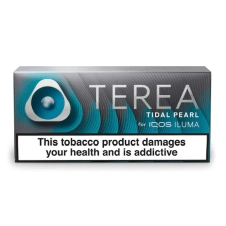 TEREA Tidal Pearl carton, Kazakhstan edition — 10 packs of 20 sticks