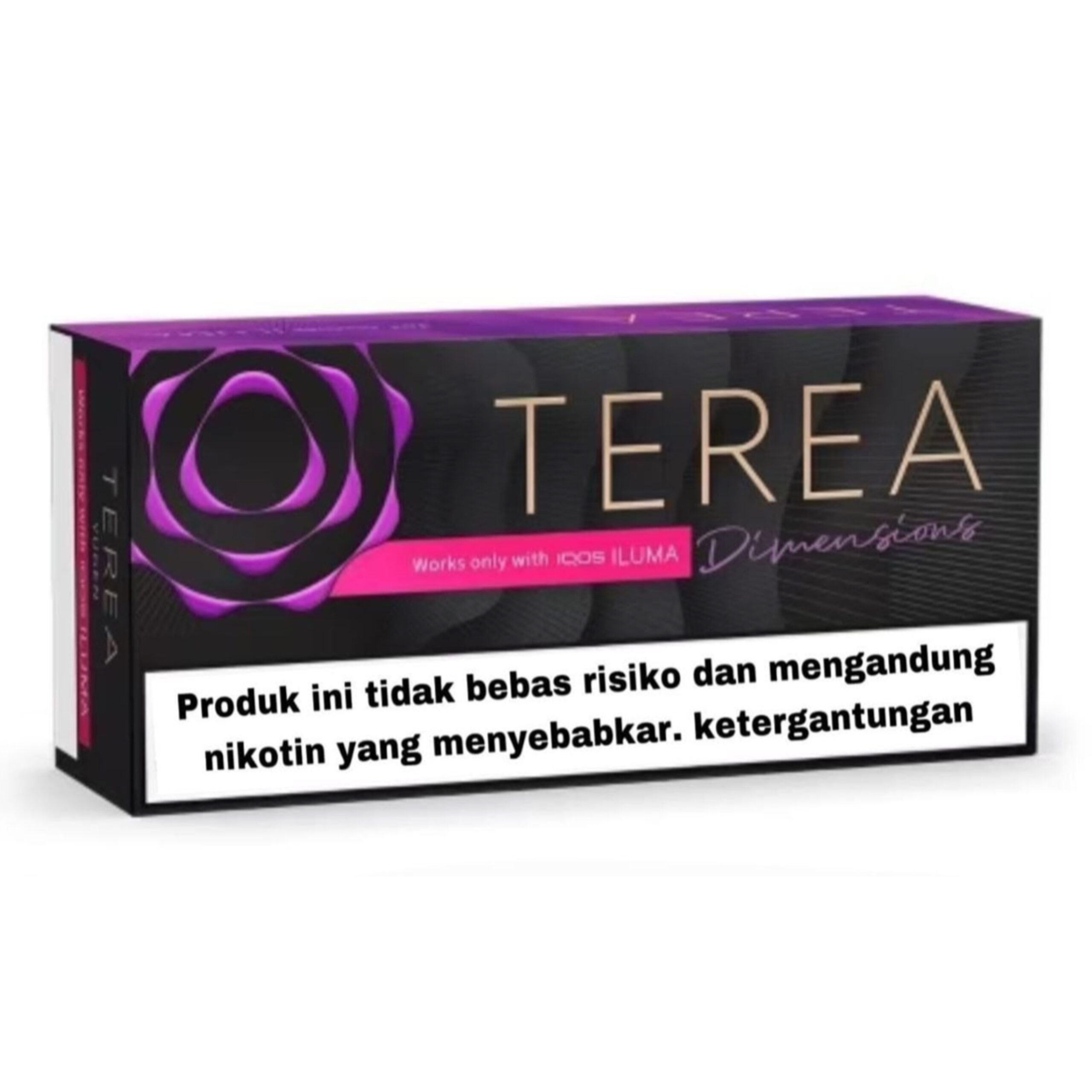 IMG_0405 TEREA Dimensions Yugen carton, Indonesia edition — 10 packs of 20 sticks