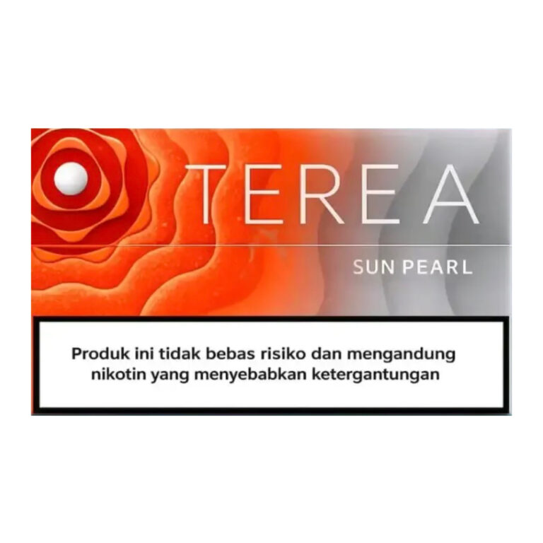 TEREA Sun Pearl carton, Indonesia edition — 10 packs of 20 sticks
