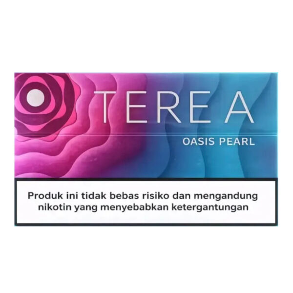 TEREA Oasis Pearl carton, Indonesian edition — 10 packs of 20 sticks