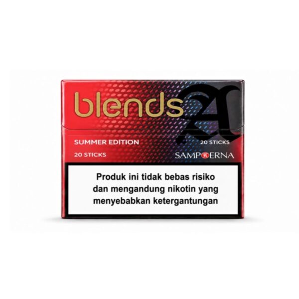 BLENDS A Summer Edition pack for IQOS BONDS, sold by the carton of 10 packs (200 sticks) — red Sampoerna pack